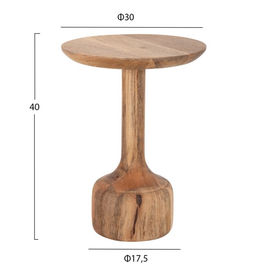 ΣΕΤ 3 ΣΤΡΟΓΓΥΛΑ ΤΡΑΠΕΖΑΚΙΑ ΣΑΛΟΝΙΟΥ GOBLET HM18348 ΞΥΛΟ ΑΚΑΚΙΑΣ Φ50x60Υεκ ΣΕΤ 3 ΣΤΡΟΓΓΥΛΑ ΤΡΑΠΕΖΑΚΙΑ ΣΑΛΟΝΙΟΥ GOBLET HM18348 ΞΥΛΟ ΑΚΑΚΙΑΣ Φ50x60Υεκ