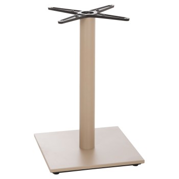 ΒΑΣΗ ΤΡΑΠΕΖΙΟΥ HM438.25 ΜΕΤΑΛΛΟ ΚΑΠΟΥΤΣΙΝΟ ΜΑΤ-ΡΕΓΟΥΛΑΤΟΡΟΙ 46x46x72Yεκ.