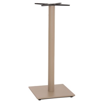 ΒΑΣΗ ΤΡΑΠΕΖΙΟΥ ΜΠΑΡ HM439.25 ΜΕΤΑΛΛΙΚΗ ΚΑΠΟΥΤΣΙΝΟ ΜΑΤ-ΡΕΓΟΥΛΑΤΟΡΟΙ 46x46x108Yεκ.