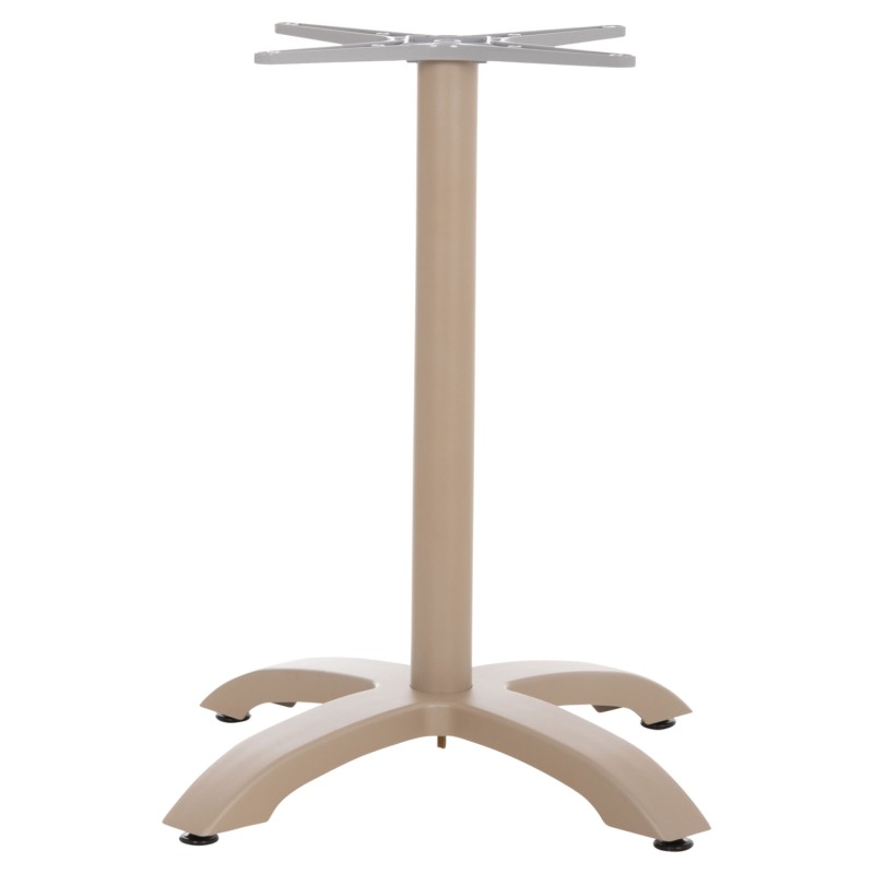 ΒΑΣΗ ΑΛΟΥΜΙΝΙΟΥ HM460.25 ΚΑΠΟΥΤΣΙΝΟ ΜΑΤ 66x66x72Υεκ. ΜΕ ΣΤΑΥΡΟ 48Χ48εκ.