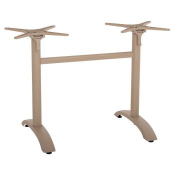 ΒΑΣΗ ΔΙΣΤΗΛΗ ΜΕ ΑΝΑΔΙΠΛΟΥΜΕΝΟΥΣ ΣΤΑΥΡΟΥΣ HM468.25 ΚΑΠΟΥΤΣΙΝΟ ΑΛΟΥΜΙΝΙΟ 78x59,5x73Υ