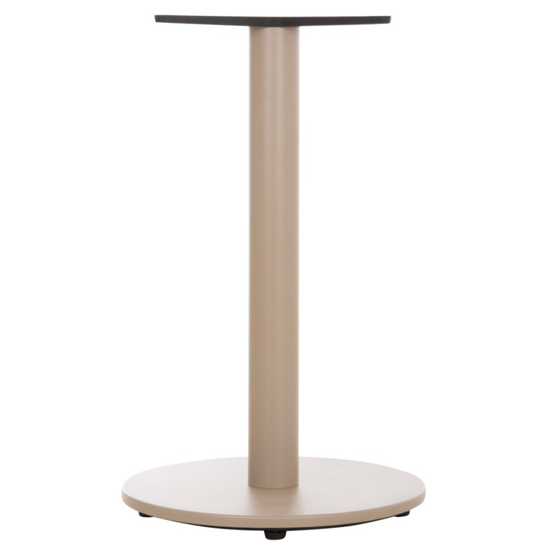 ΒΑΣΗ ΤΡΑΠΕΖΙΟΥ ΑΛΟΥΜΙΝΙΟΥ ΣΤΡΟΓΓΥΛΗ ΚΑΠΟΥΤΣΙΝΟ HM476.25 ΣΤΑΥΡΟΣ 48Χ48εκ Φ45Χ72Υεκ.