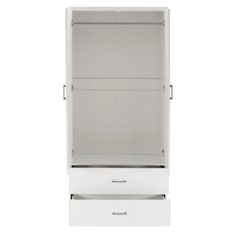 ΝΤΟΥΛΑΠΑ 4ΦΥΛΛΗ REINA ME 4 ΣΥΡΤΑΡΙΑ HM21258 ΜΕΛΑΜΙΝΗ ΣΕ ΛΕΥΚΟ 160x42,5x180,5Υεκ