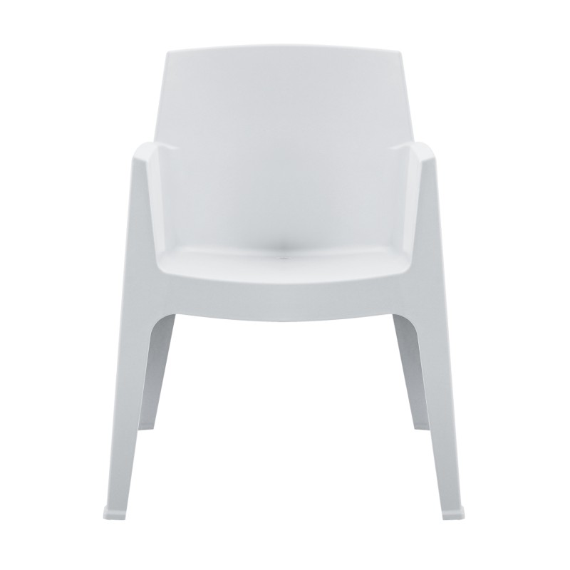 ΠΟΛΥΘΡΟΝΑ ΠΟΛΥΠΡΟΠΥΛΕΝΙΟΥ SLEEK HM6370.01 ΛΕΥΚΗ 68x63x82,5Υεκ.