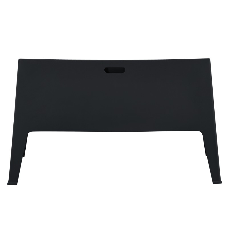 ΚΑΝΑΠΕΣ 2-ΘΕΣΙΟΣ ΠΟΛΥΠΡΟΠΥΛΕΝΙΟΥ SLEEK HM6366.02 ΧΡΩΜΑ ΜΑΥΡΟ 133x68x73Υεκ.