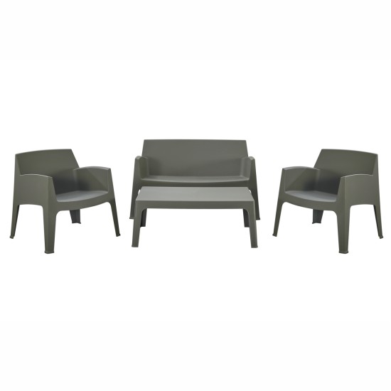 ΣΕΤ ΣΑΛΟΝΙ ΕΞ.ΧΩΡΟΥ 4ΤΜΧ SLEEK HM21268.05 DARK OLIVE GREEN ΠΟΛΥΠΡΟΠΥΛΕΝΙΟ ΣΕΤ ΣΑΛΟΝΙ ΕΞ.ΧΩΡΟΥ 4ΤΜΧ SLEEK HM21268.05 DARK OLIVE GREEN ΠΟΛΥΠΡΟΠΥΛΕΝΙΟ