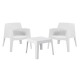 ΣΕΤ LOUNGE 3ΤΜΧ SLEEK HM21274.01 ΛΕΥΚΟ ΠΟΛΥΠΡΟΠΥΛΕΝΙΟ ΣΕΤ LOUNGE 3ΤΜΧ SLEEK HM21274.01 ΛΕΥΚΟ ΠΟΛΥΠΡΟΠΥΛΕΝΙΟ