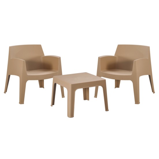 ΣΕΤ LOUNGE 3ΤΜΧ SLEEK HM21274.03 ΚΑΠΟΥΤΣΙΝΟ ΠΟΛΥΠΡΟΠΥΛΕΝΙΟ ΣΕΤ LOUNGE 3ΤΜΧ SLEEK HM21274.03 ΚΑΠΟΥΤΣΙΝΟ ΠΟΛΥΠΡΟΠΥΛΕΝΙΟ