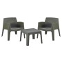 ΣΕΤ LOUNGE 3ΤΜΧ SLEEK HM21274.05 DARK OLIVE GREEN ΠΟΛΥΠΡΟΠΥΛΕΝΙΟ