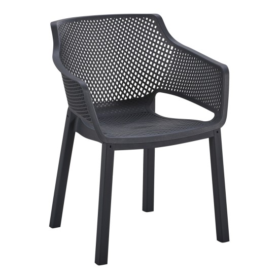 ΠΟΛΥΘΡΟΝΑ ΠΟΛΥΠΡΟΠΥΛΕΝΙΟΥ PEGGY HM6368.02 ΜΑΥΡΟ 60x55x79Υεκ ΠΟΛΥΘΡΟΝΑ ΠΟΛΥΠΡΟΠΥΛΕΝΙΟΥ PEGGY HM6368.02 ΜΑΥΡΟ 60x55x79Υεκ