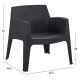 ΣΕΤ LOUNGE 4ΤΜΧ SLEEK HM21275.02 ΜΑΥΡΟ ΠΟΛΥΠΡΟΠΥΛΕΝΙΟ ΣΕΤ LOUNGE 4ΤΜΧ SLEEK HM21275.02 ΜΑΥΡΟ ΠΟΛΥΠΡΟΠΥΛΕΝΙΟ