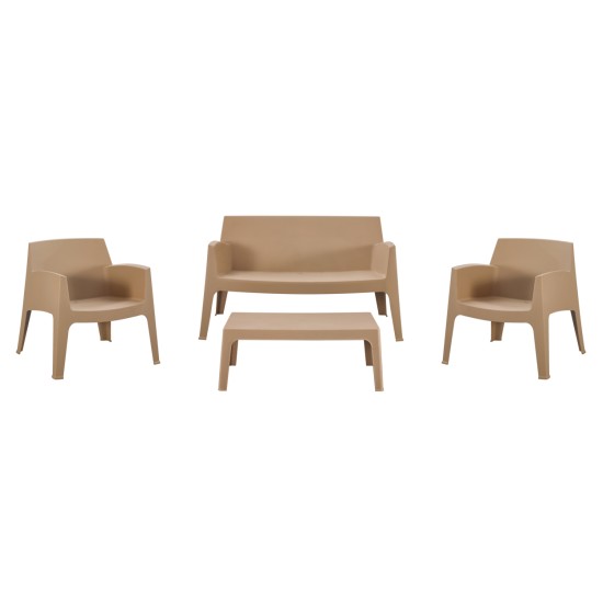 ΣΕΤ LOUNGE 4ΤΜΧ SLEEK HM21275.03 ΚΑΠΟΥΤΣΙΝΟ ΠΟΛΥΠΡΟΠΥΛΕΝΙΟ ΣΕΤ LOUNGE 4ΤΜΧ SLEEK HM21275.03 ΚΑΠΟΥΤΣΙΝΟ ΠΟΛΥΠΡΟΠΥΛΕΝΙΟ