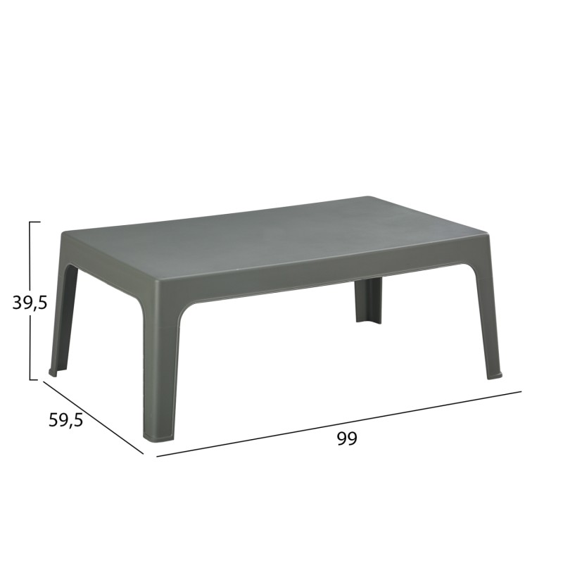 ΣΕΤ LOUNGE 4ΤΜΧ SLEEK HM21275.05 DARK OLIVE GREEN ΠΟΛΥΠΡΟΠΥΛΕΝΙΟ