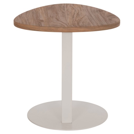 ΒΟΗΘΗΤΙΚΟ ΤΡΑΠΕΖΙ ΟΒΑΛ ALPER HM18328 MDF SONAMA--ΜΕΤΑΛΛΟ ΛΕΥΚΟ 50x50x51Υεκ. ΒΟΗΘΗΤΙΚΟ ΤΡΑΠΕΖΙ ΟΒΑΛ ALPER HM18328 MDF SONAMA--ΜΕΤΑΛΛΟ ΛΕΥΚΟ 50x50x51Υεκ.