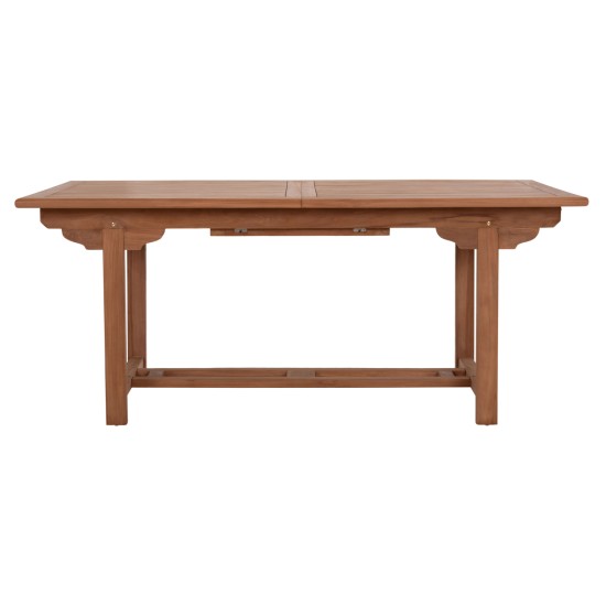 TΡΑΠΕΖΙ ΤΡΑΠΕΖΑΡΙΑΣ ΑΝΟΙΓΟΜΕΝΟ CRANDER HM6376 ΞΥΛΟ TEAK ΣΕ ΦΥΣΙΚΟ 180-240x100x76Υεκ TΡΑΠΕΖΙ ΤΡΑΠΕΖΑΡΙΑΣ ΑΝΟΙΓΟΜΕΝΟ CRANDER HM6376 ΞΥΛΟ TEAK ΣΕ ΦΥΣΙΚΟ 180-240x100x76Υεκ