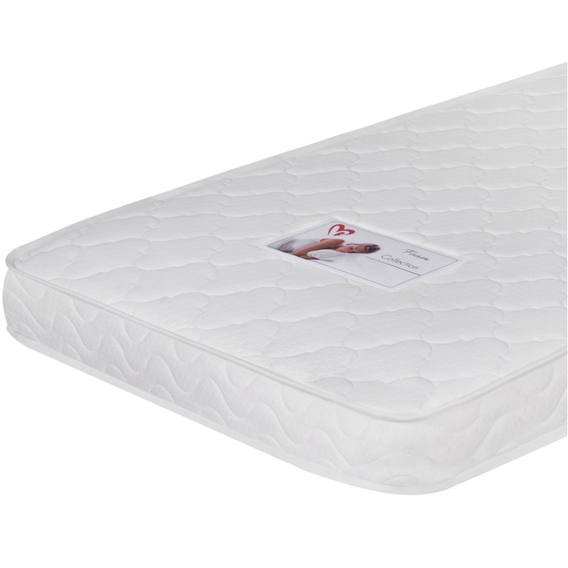 ΚΡΕΒΑΤΙ ΠΑΙΔΙΚΟ ΜΕ ΣΤΡΩΜΑ MUNK HM21306.01 ΞΥΛΟ ΠΕΥΚΟΥ ΣΕ ΛΕΥΚΟ--ΣΤΡΩΜΑ 90x190εκ