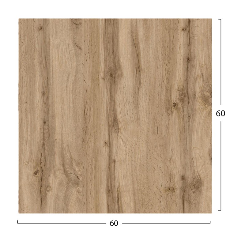 ΕΠΙΦΑΝΕΙΑ ΤΡΑΠΕΖΙΟΥ HPL ΤΕΤΡΑΓΩΝΗ HM5837.36 ΟΨΗ OAK 60x60εκ.