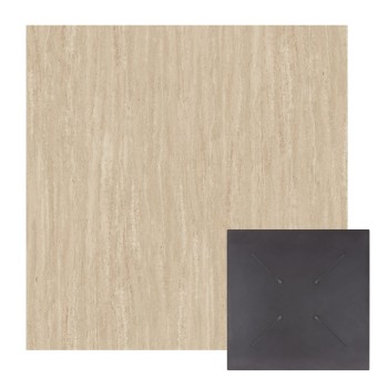 ΕΠΙΦΑΝΕΙΑ ΤΡΑΠΕΖΙΟΥ HPL ΤΕΤΡΑΓΩΝΗ HM5838.35 TRAVERTINE 70x70εκ.
