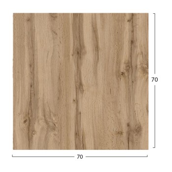 ΕΠΙΦΑΝΕΙΑ ΤΡΑΠΕΖΙΟΥ HPL ΤΕΤΡΑΓΩΝΗ HM5838.36 SONAMA OAK 70x70εκ.