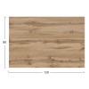 ΕΠΙΦΑΝΕΙΑ ΤΡΑΠΕΖΙΟΥ HPL ΟΡΘΟΓΩΝΙΑ HM5840.36 SONAMA OAK 120x80εκ.