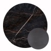 ΕΠΙΦΑΝΕΙΑ ΤΡΑΠΕΖΙΟΥ HPL ΣΤΡΟΓΓΥΛΗ HM5841.34 BLACK MARBLE Φ60εκ.