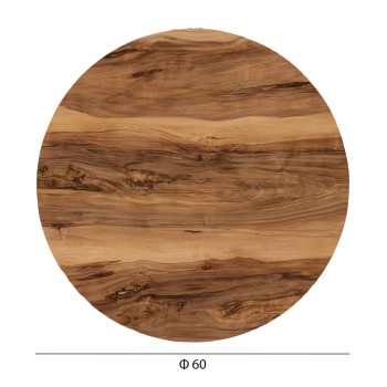 ΕΠΙΦΑΝΕΙΑ ΤΡΑΠΕΖΙΟΥ HPL ΣΤΡΟΓΓΥΛΗ HM5841.30 INDIAN SHESHAM Φ60εκ.