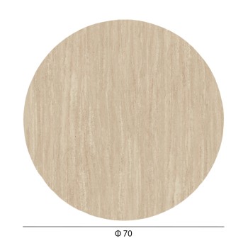 ΕΠΙΦΑΝΕΙΑ ΤΡΑΠΕΖΙΟΥ HPL ΣΤΡΟΓΓΥΛΗ HM5842.35 ΧΡΩΜΑ ΤΡΑΒΕΡΤΙΝΑΣ Φ70εκ.