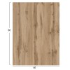 ΕΠΙΦΑΝΕΙΑ ΤΡΑΠΕΖΙΟΥ HPL ΟΡΘΟΓΩΝΙΑ HM6350.36 SONAMA OAK 60x80εκ.