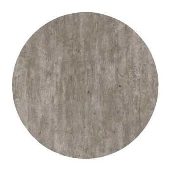 ΕΠΙΦΑΝΕΙΑ ΤΡΑΠΕΖΙΟΥ HPL ΣΤΡΟΓΓΥΛΗ HM6351.37 CONCRETE Φ120εκ.