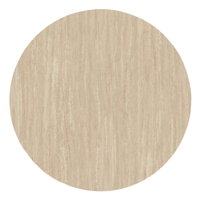 ΕΠΙΦΑΝΕΙΑ ΤΡΑΠΕΖΙΟΥ HPL ΣΤΡΟΓΓΥΛΗ HM6351.35 ΠΕΤΡΑ ΤΡΑΒΕΡΤΙΝΑ Φ120εκ.