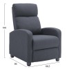 ΠΟΛΥΘΡΟΝΑ ΣΑΛΟΝΙΟΥ RELAX DROSEN HM3299.01 ΓΚΡΙ ΥΦΑΣΜΑ 68x80x93Υεκ