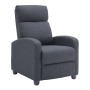 ΠΟΛΥΘΡΟΝΑ ΣΑΛΟΝΙΟΥ RELAX DROSEN HM3299.01 ΓΚΡΙ ΥΦΑΣΜΑ 68x80x93Υεκ