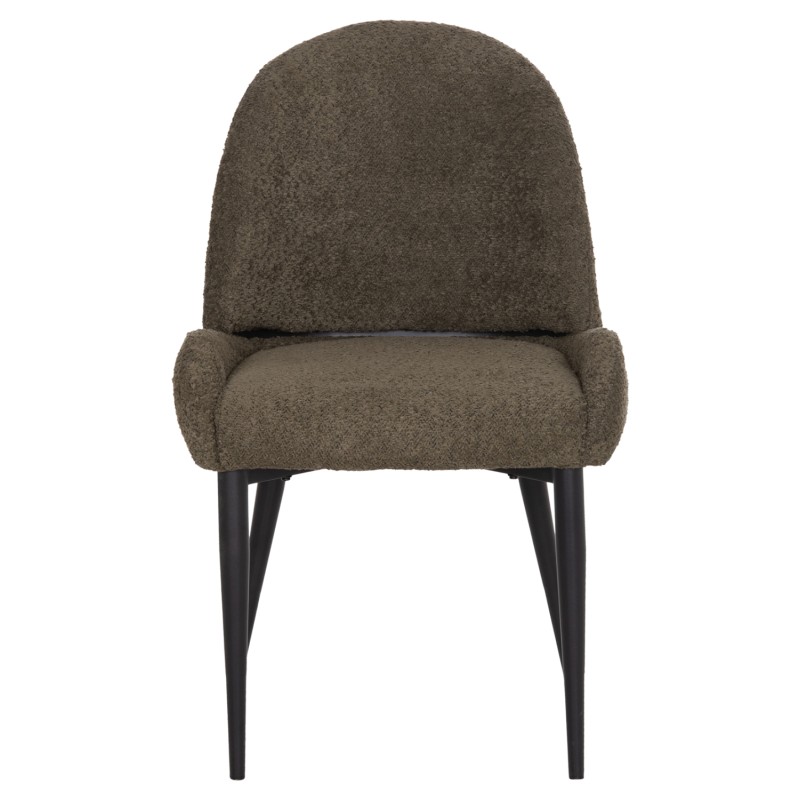 ΚΑΡΕΚΛΑ SARKY HM8585.13 ΥΦΑΣΜΑ ΜΠΟΥΚΛΕ ΠΡΑΣΙΝΟ ΜΕ ΜΕΤΑΛΛΙΚΑ ΠΟΔΙΑ 56x64x88Yεκ.