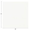 ΕΠΙΦΑΝΕΙΑ ΤΡΑΠΕΖΙΟΥ HPL ΤΕΤΡΑΓΩΝΗ HM5839.23 WHITE 80x80εκ.