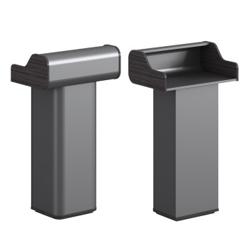 ΑΝΑΛΟΓΙΟ ΟΜΙΛΗΤΗ SPEEKER HM2151 ΜΕΛΑΜΙΝΗ ΣΕ ΓΚΡΙ 60x40x108Υεκ