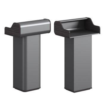 ΑΝΑΛΟΓΙΟ ΟΜΙΛΗΤΗ SPEEKER HM2151 ΜΕΛΑΜΙΝΗ ΣΕ ΓΚΡΙ 60x40x108Υεκ