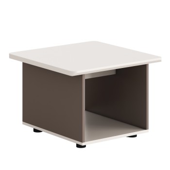 ΒΟΗΘΗΤΙΚΟ ΤΡΑΠΕΖAKI ΣΕΙΡΑ NEWLINE HM18286 ΜΕΛΑΜΙΝΗ ΚΡΕΜ-ΑΝΟΙΧΤΟ ΚΑΦΕ 60x60x42Υεκ