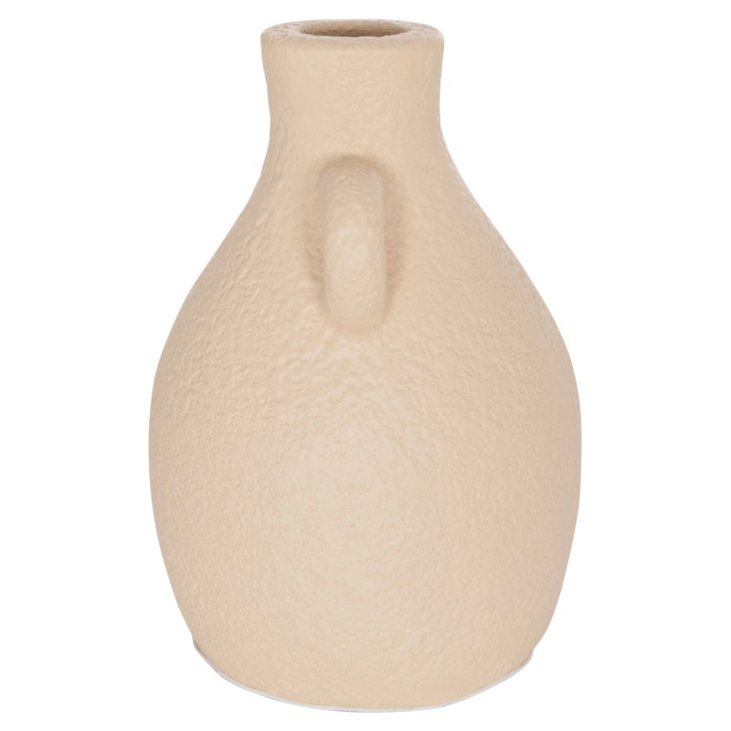 ΕΠΙΤΡΑΠΕΖΙΟ ΔΙΑΚΟΣΜΗΤΙΚΟ ΒΑΖΟ DECANT HM4667.02L ΤΕΡΑΚΟΤΑ ΣΕ ΚΡΕΜ--Φ14x21Υεκ.