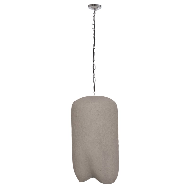 ΦΩΤΙΣΤΙΚΟ ΟΡΟΦΗΣ ΚΡΕΜΑΣΤΟ LOGKY HM4704.03L--FIBER CEMENT ΓΚΡΙ 35x35x67Υεκ