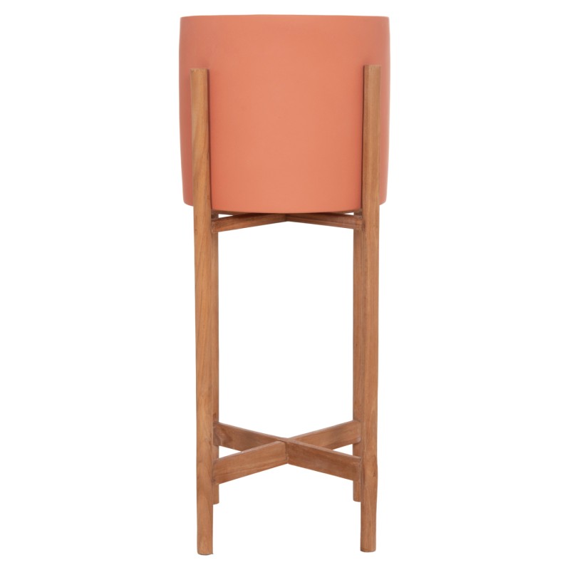 ΓΛΑΣΤΡΑ ΕΣΩΤ.ΧΩΡΟΥ RENTIL HM4684.08S FIBER CEMENT ΧΡΩΜΑ ΤΕΡΑΚΟΤΑ--ΒΑΣΗ TEAK Φ27x56Υ