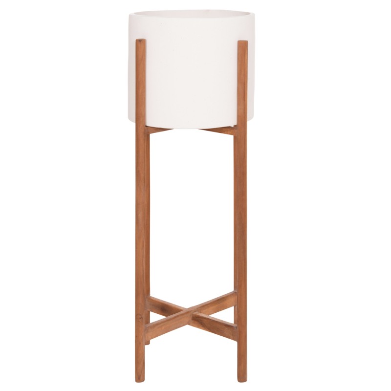 ΓΛΑΣΤΡΑ ΕΣΩΤ.ΧΩΡΟΥ RENTIL HM4684.02L FIBER CEMENT ΧΡΩΜΑ ΛΕΥΚΟ--ΒΑΣΗ TEAK Φ27x66Υεκ