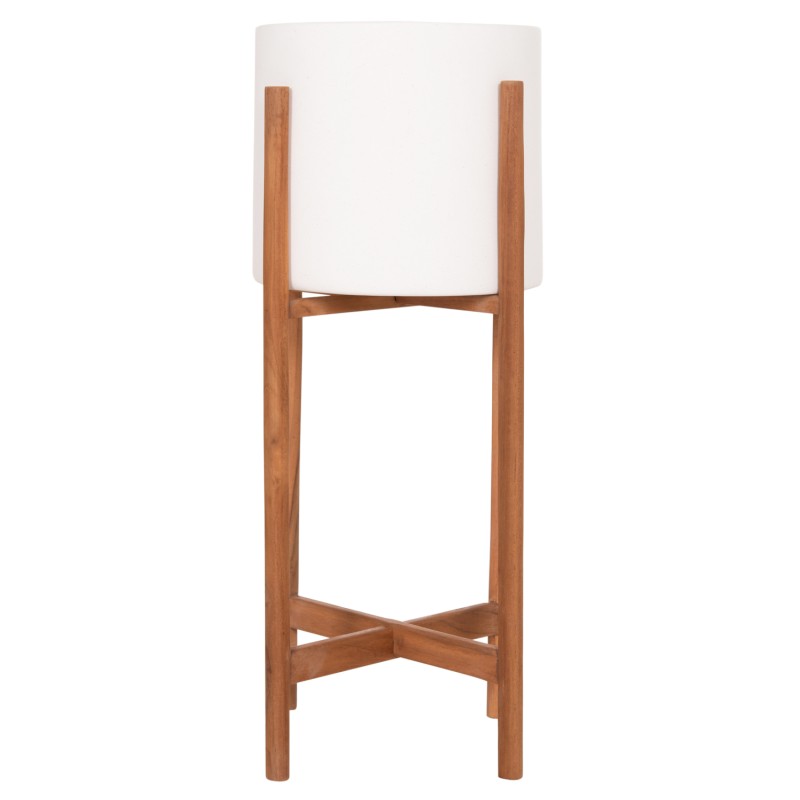 ΓΛΑΣΤΡΑ ΕΣΩΤ.ΧΩΡΟΥ RENTIL HM4684.02S FIBER CEMENT ΧΡΩΜΑ ΛΕΥΚΟ--ΒΑΣΗ TEAK Φ27x56Υ