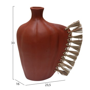 ΕΠΙΤΡΑΠΕΖΙΟ ΔΙΑΚΟΣΜΗΤΙΚΟ JEBB HM4689.08 ΦΥΣΙΚΗ ΤΕΡΑΚΟΤΑ & GRASS--23.5x16x33Υεκ.