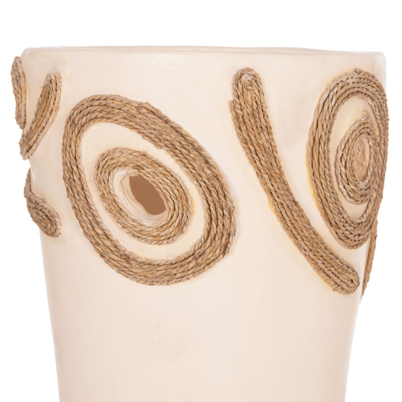 ΕΠΙΤΡΑΠΕΖΙΟ ΔΙΑΚΟΣΜΗΤΙΚΟ ΒΑΖΟ DEAN HM4677.02L ΤΕΡΑΚΟΤΑ ΣΕ ΚΡΕΜ--Φ22x33Υεκ.