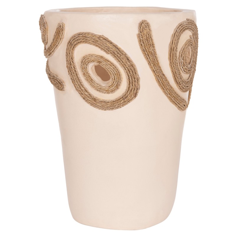 ΕΠΙΤΡΑΠΕΖΙΟ ΔΙΑΚΟΣΜΗΤΙΚΟ ΒΑΖΟ DEAN HM4677.02S ΤΕΡΑΚΟΤΑ ΣΕ ΚΡΕΜ--Φ19x25Υεκ.