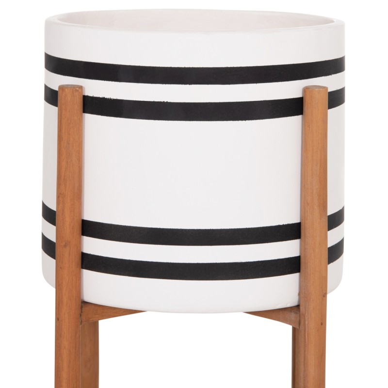 ΓΛΑΣΤΡΑ-ΚΑΣΠΟ ΕΣΩΤ.ΧΩΡΟΥ RENTIL HM4683M FIBER CEMENT ΛΕΥΚΟ/ΜΑΥΡΟ--ΒΑΣΗ TEAK Φ27x66Υεκ