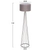 ΦΩΤΙΣΤΙΚΟ ΔΑΠΕΔΟΥ HUE HM7581.11 ΜΕΤΑΛΛΙΚΟ ΓΚΡΙ Φ38x144Υεκ.