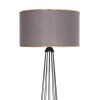 ΦΩΤΙΣΤΙΚΟ ΔΑΠΕΔΟΥ HUE HM7581.11 ΜΕΤΑΛΛΙΚΟ ΓΚΡΙ Φ38x144Υεκ.