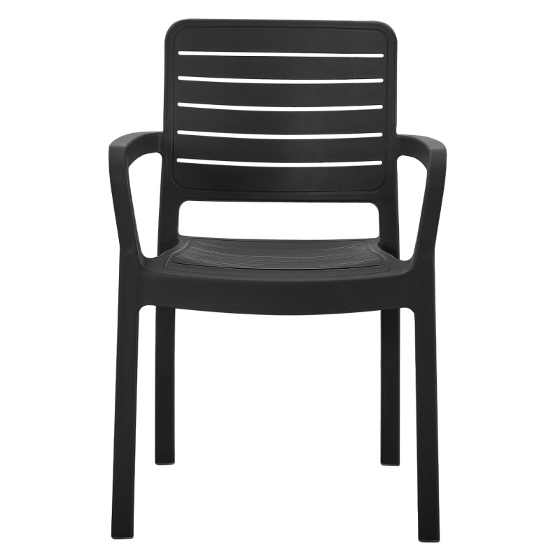 ΠΟΛΥΘΡΟΝΑ ΕΞΩΤ.ΧΩΡΟΥ FLAN HM6369.02 ΜΑΥΡΟ ΠΟΛΥΠΡΟΠΥΛΕΝΙΟ 57x56x82.5Yεκ.