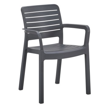 ΠΟΛΥΘΡΟΝΑ ΕΞΩΤ.ΧΩΡΟΥ FLAN HM6369.10 ΓΚΡΙ ΠΟΛΥΠΡΟΠΥΛΕΝΙΟ 57x56x82.5Yεκ.